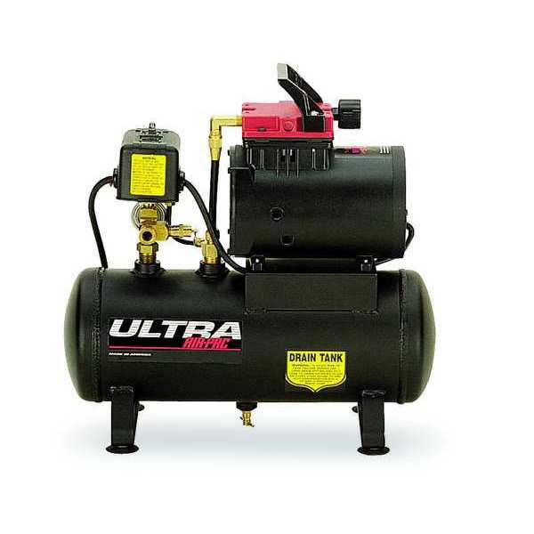 Air Compressor, 0.5 HP, 115V, 125 psi