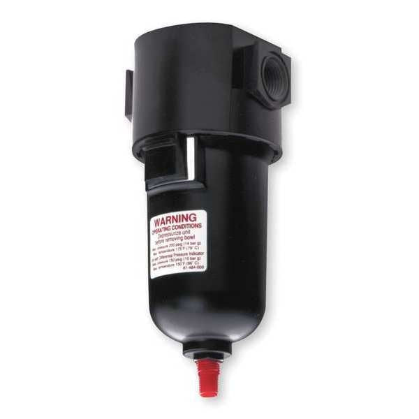 Separator, Condensate, 1/2 In NPT, 200 PSI