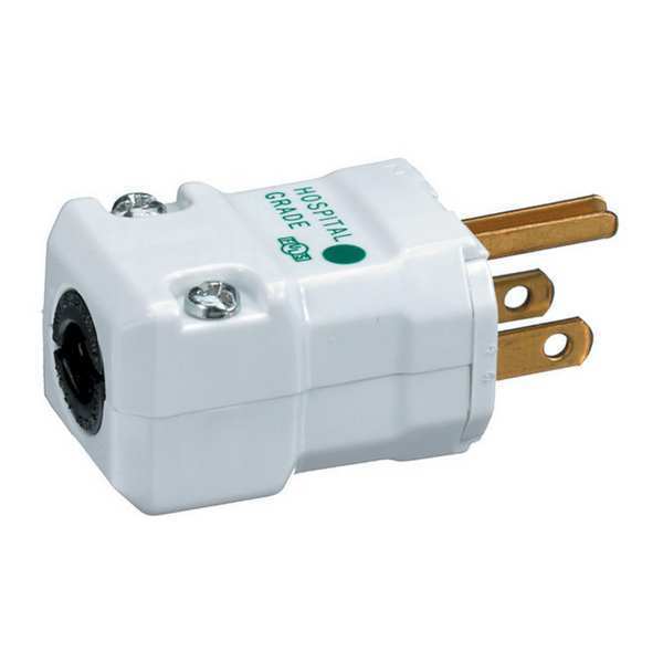 3 Wire Straight Blade Plug Hospital Grade 125VAC 15A
