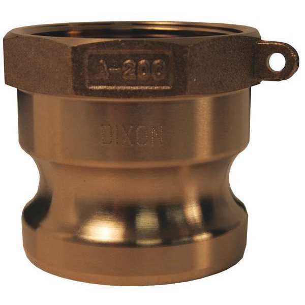 Adapter, 4 In, 100 psi, Male Adapter x FNPT
