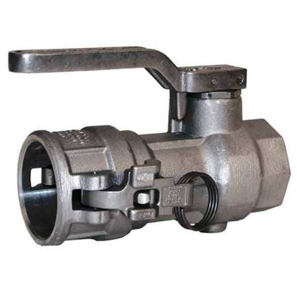 Dry Disconnect Coupler, 2x1-1/2 In, 210psi
