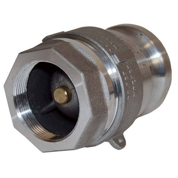 Dry Disconnect Adapter, 2-1/2x2 In, 150psi