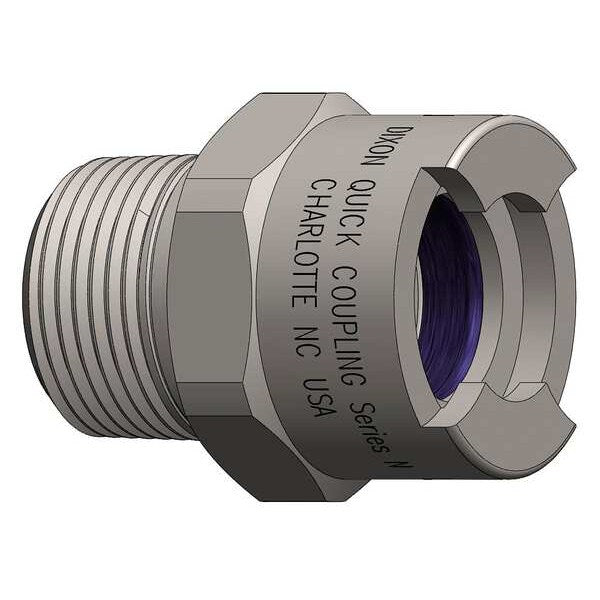 Female to Bowes Coupler, (M)NPT, 1/2, Brass