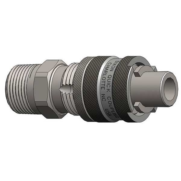 Male to Bowes Nipple, (M)NPT, 1/2, Brass