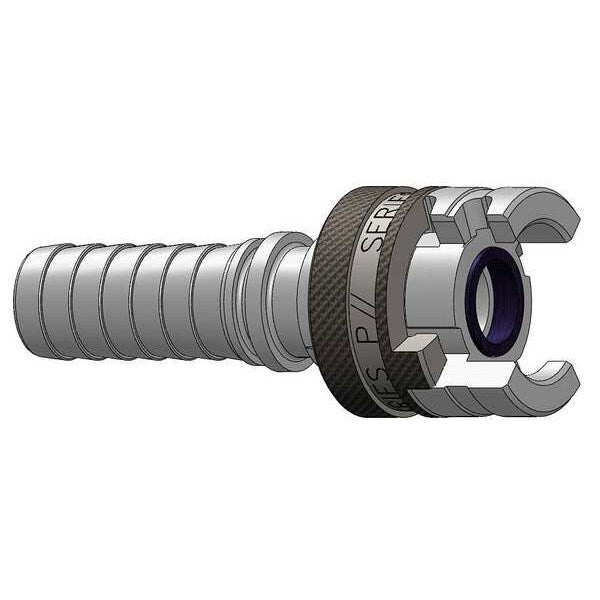 Barb to Thor Coupler, Barb, 1/2, Steel