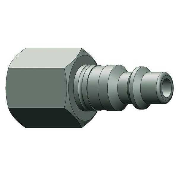 Female to indust. Plug, (F)NPT, 1/4, Steel