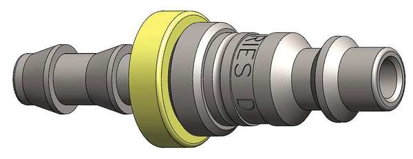 Push-Loc Barb to Industrial Plug, Steel