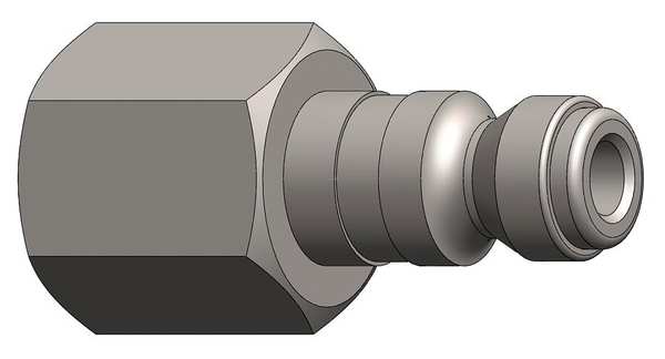 Female to Automotive Plug, (F)NPT, Steel