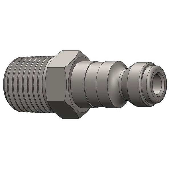 Male to Automotive Plug, (M)NPT, 3/8, Steel