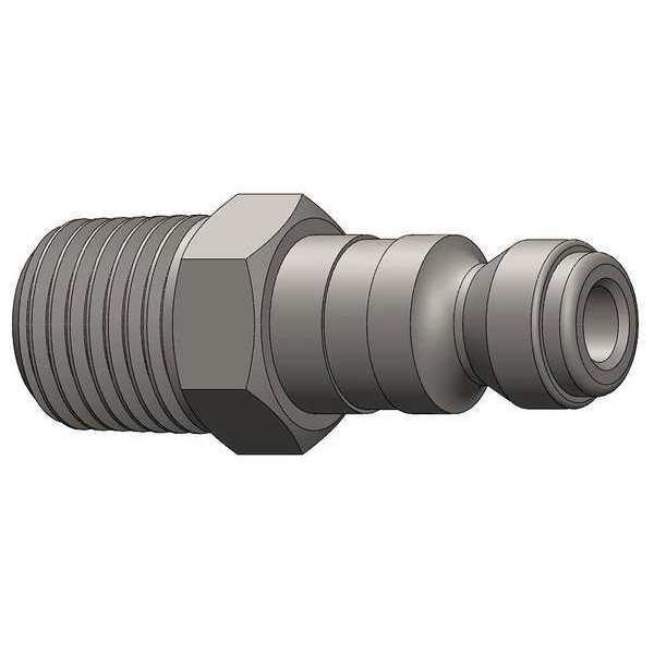 Male to Automotive Plug, (M)NPT, 3/8, Steel