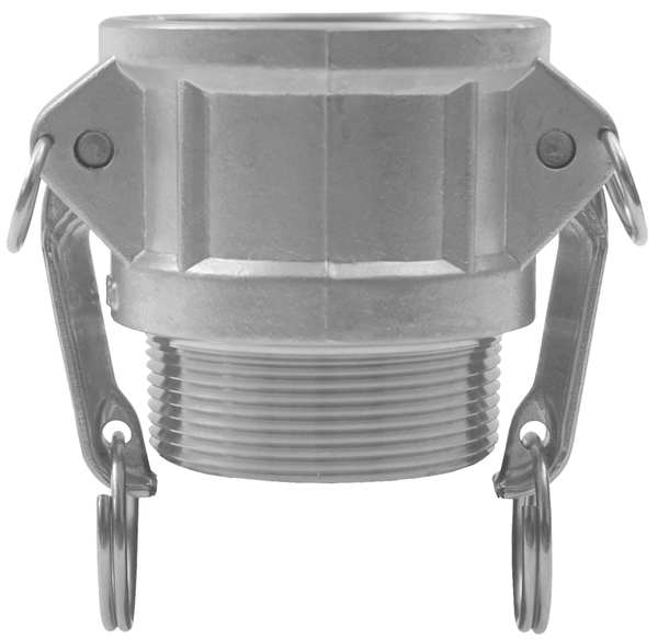 Coupler, 1-1/2 In, Female Coupler x MNPT