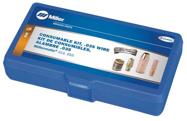 M 25 MIG Gun Consumable Kit, .035 wire