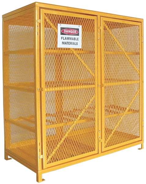 Horizontal Cylinder Storage, Capacity 16