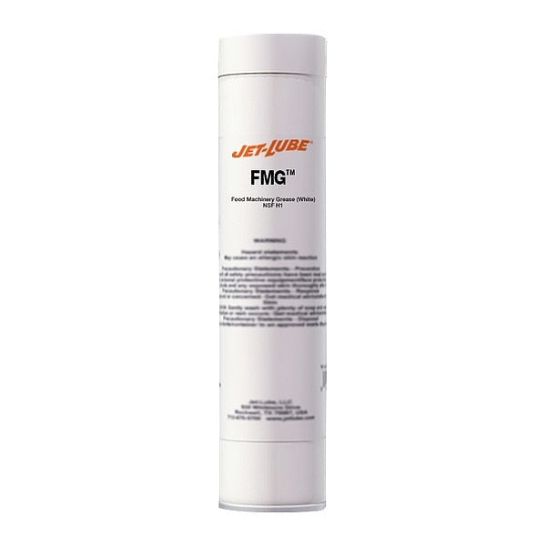 FMG Machinery Grease, H1 Food Grade, 14 oz cartridge, White