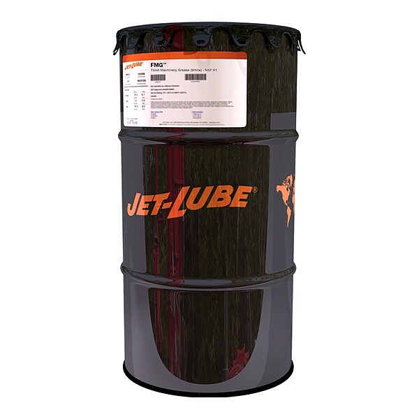 15 gal Machinery Grease Drum White