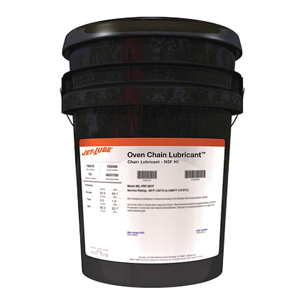 5 gal Chain and Wire Rope Lubricants Bucket White