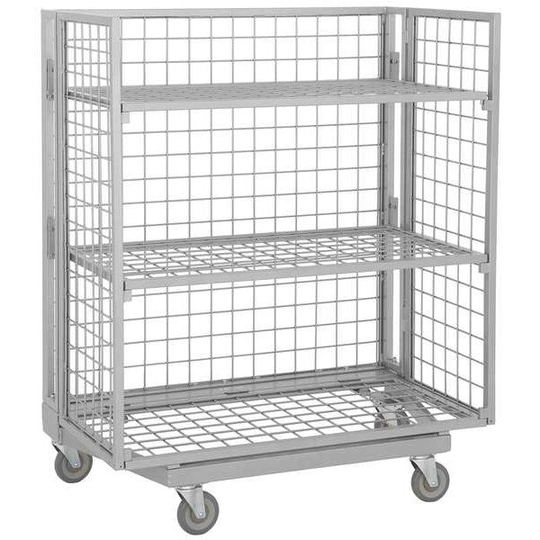 Nesting Wire Cart, 25 In. W, 45-1/2 In. L
