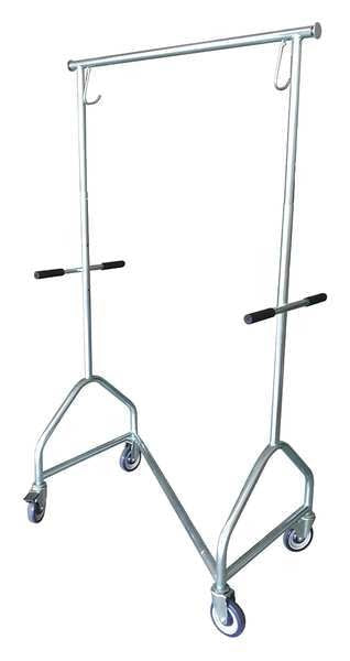 Garment Rack, Collapsible, 56 to 73 In H