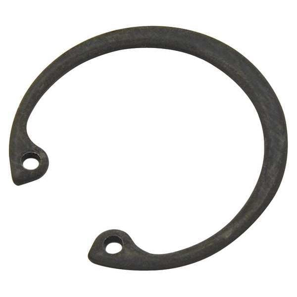 Internal Retaining Ring, Steel, Black Phosphate Finish, 18 mm Bore Dia., 50 PK