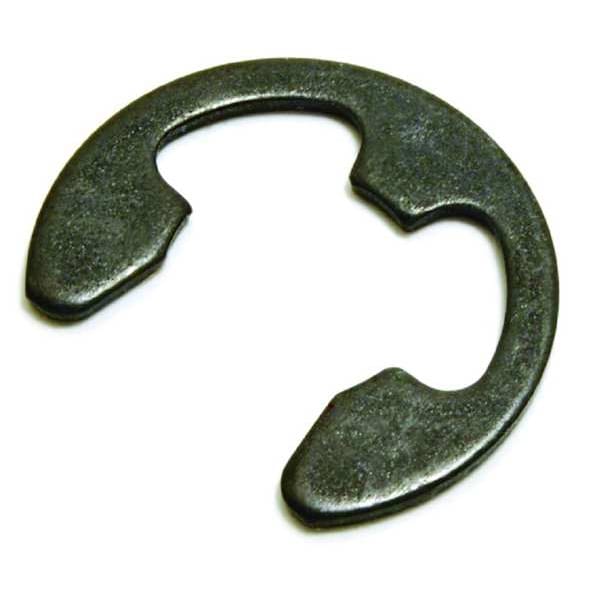 External-E E-Clip, Steel Black Phosphate Finish, 3 mm Shaft Dia, 100 PK