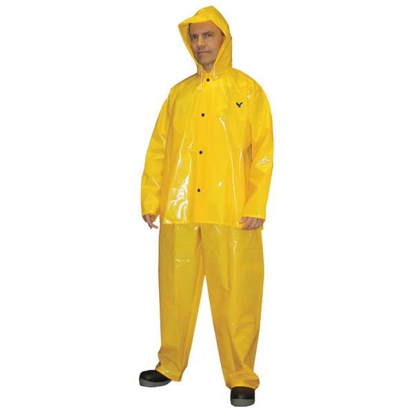 Iron Eagle Rain Jacket, Unrated, Yellow, M