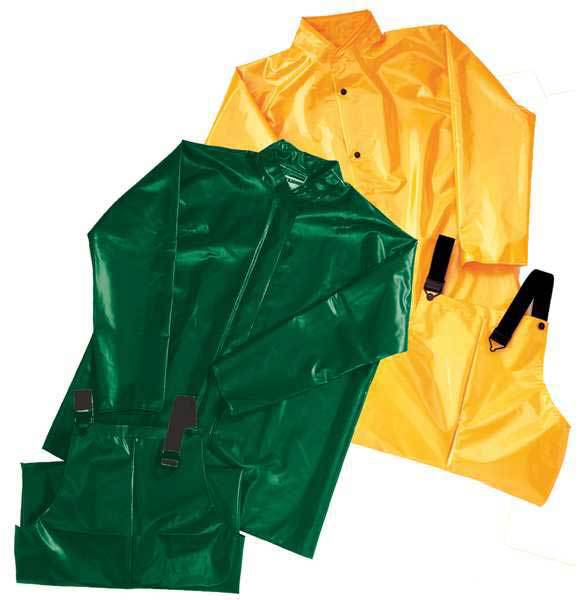 Iron Eagle Rain Jacket, Unrated, Green, XL