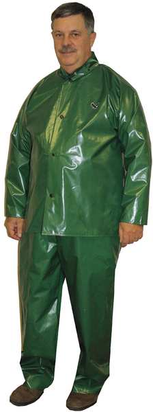 Iron Eagle Rain Jacket, Unrated, Green, L