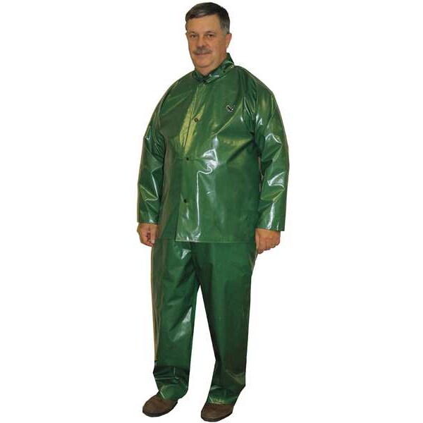 Iron Eagle Rain Jacket, Unrated, Green, 3XL