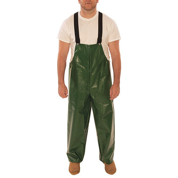 Iron Eagle Rain, Bib, Overall, Unrated, Green, 4XL