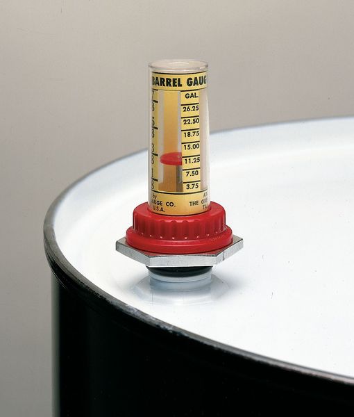 Barrel Level Gauge, 55 Gallon, 3/4