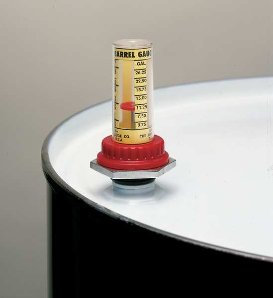Barrel Level Gauge, 55 Gallon, 3/4