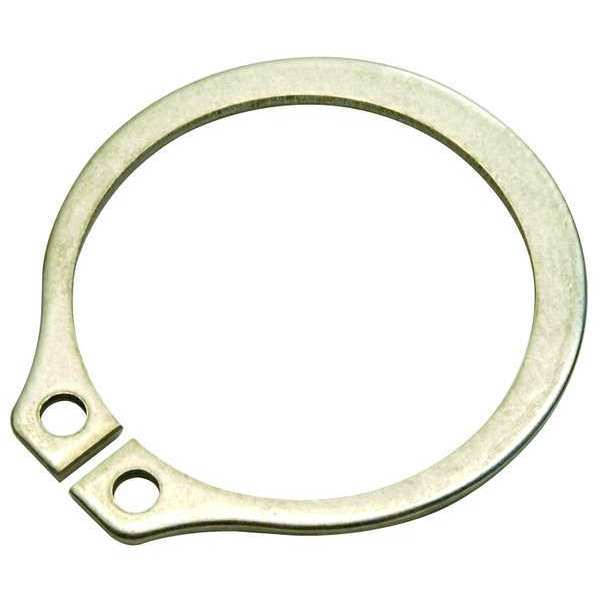 External Retaining Ring, Stainless Steel Plain Finish, 20 mm Shaft Dia