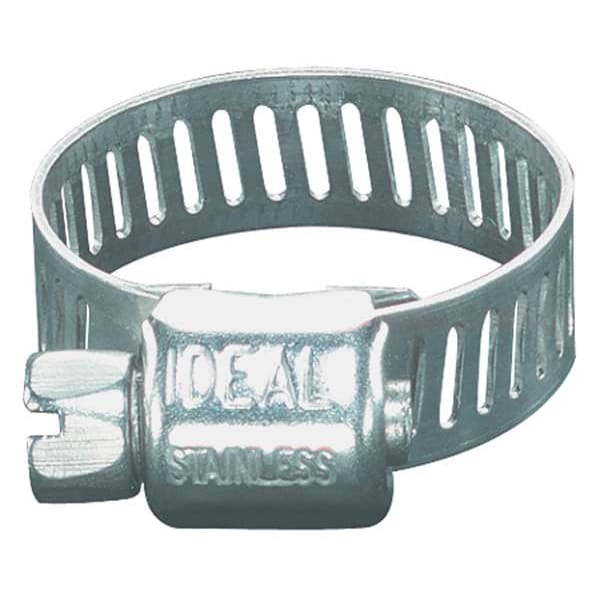 Hose Clamp, 3/4 to 1-3/4In, SAE 20, SS, PK10