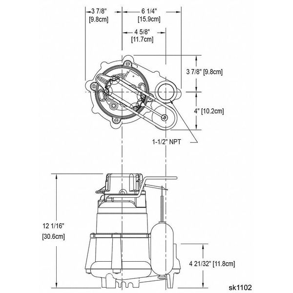 1/2 HP 1-1/2