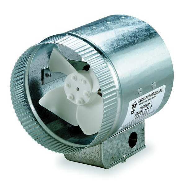 Axial Duct Booster, 6 In. Dia.