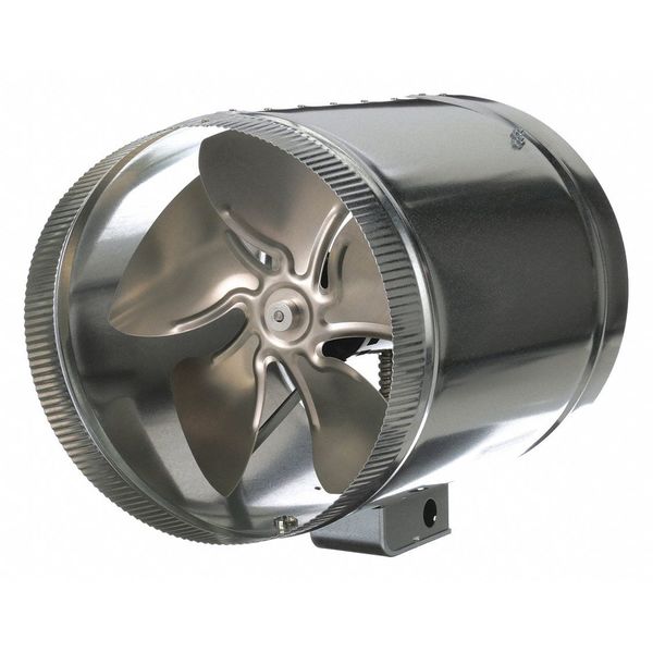Axial Duct Booster, 12 In. Dia.