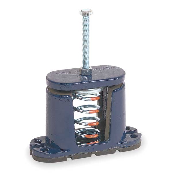 Floor Mount Vibration Isolator, Spring