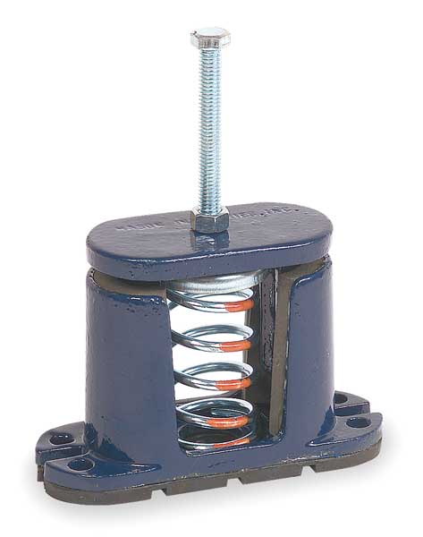 Floor Mount Vibration Isolator, Spring