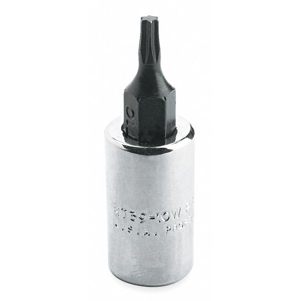 T25 Tip, Socket Bit, Torx 1/4 in Drive