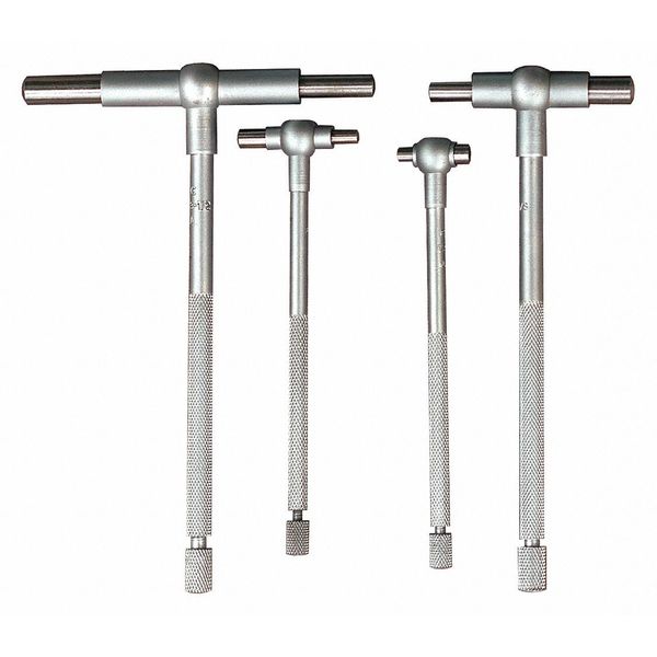 Telescoping Gage Set, 4 Pc, 2.126 In D