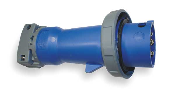 IEC Pin and Sleeve Plug, 4P, 5W, 60A, 208V