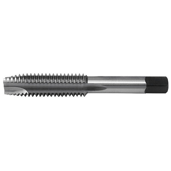 Spiral Point Tap, M3-0.5, Plug, Metric Coarse, 2 Flutes, Bright