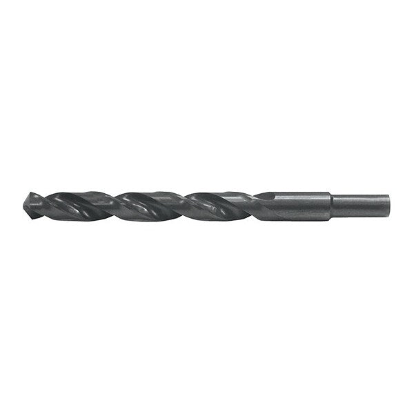 135Â° Heavy Duty Jobber Length Drill Cle-Line 1809 Steam Oxide HSS RHS/RHC 15/32