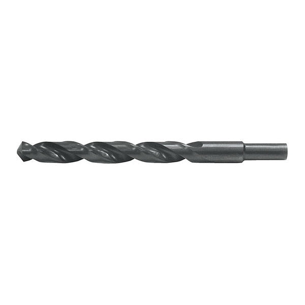 135Â° Heavy Duty Jobber Length Drill Cle-Line 1809 Steam Oxide HSS RHS/RHC 27/64