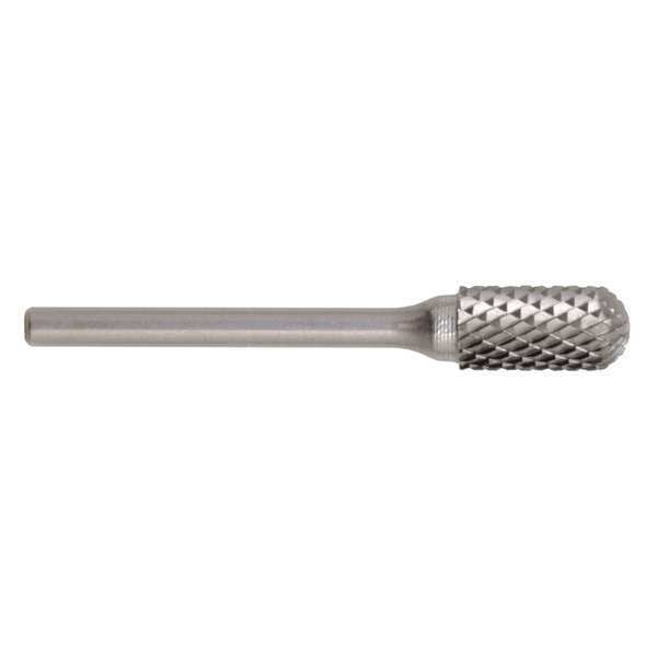 Carbide Bur, 1847 SC-11 CLE-SC Cylindrical Ball Nose Bur Double Cut 1/8