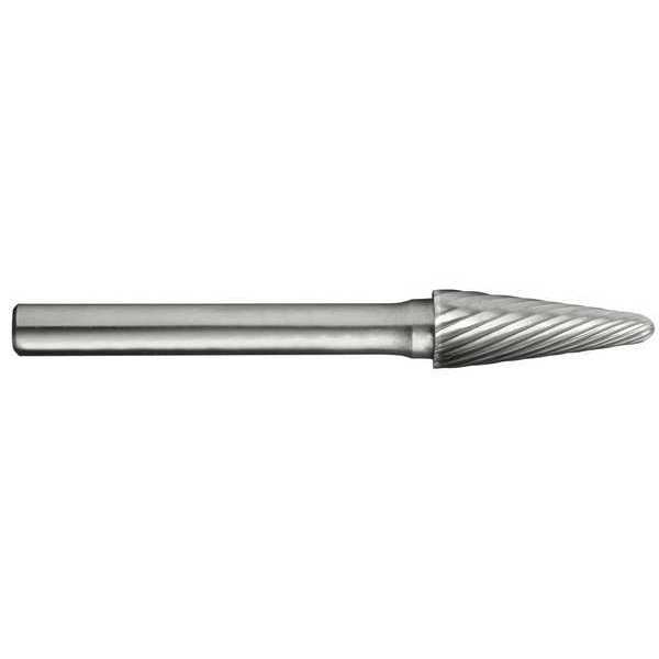 Carbide Bur, 1852 SL-4L6 CLE-SL Included Angle Bur Standard Cut 1/2