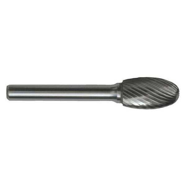 Carbide Bur, 1851 SE-51 CLE-SE Egg Shaped Bur Standard Cut 1/4