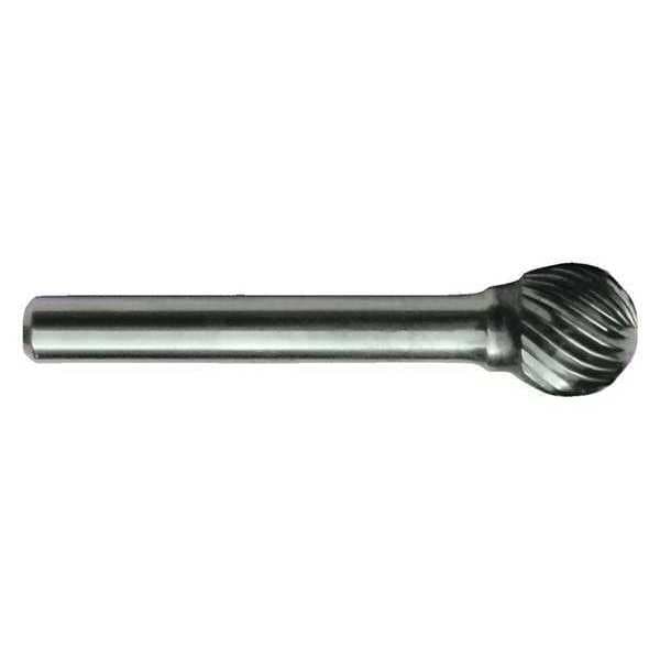Carbide Bur, 1853 SD-51 CLE-SD Ball Shaped Bur Standard Cut 1/4