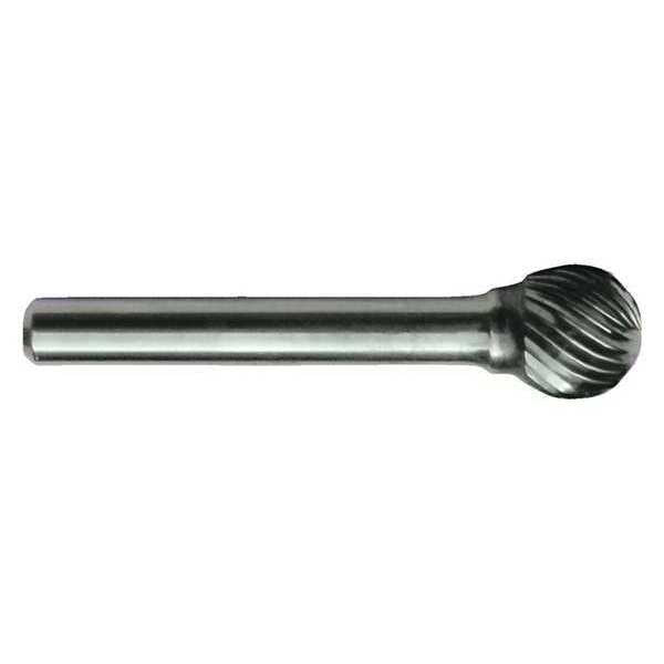 Carbide Bur, 1853 SD-7 CLE-SD Ball Shaped Bur Standard Cut 3/4