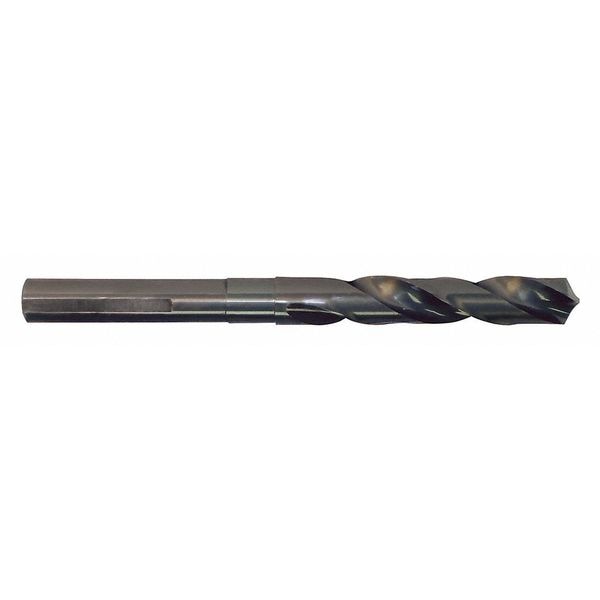 118Â° Silver & Deming Drill with 1/2 Reduced Shank Cle-Line 1892 Steam Oxide HSS RHS/RHC 5/8